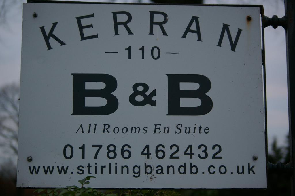 Kerrann B&B Stirling Bagian luar foto